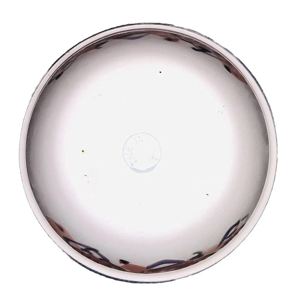 Vintage Chinese Bon Voyage enamel Basin bowl‎ 8.5
